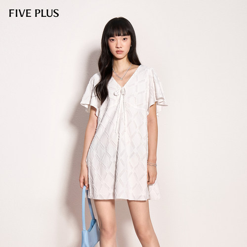 FIVEPLUS通勤约会连衣裙