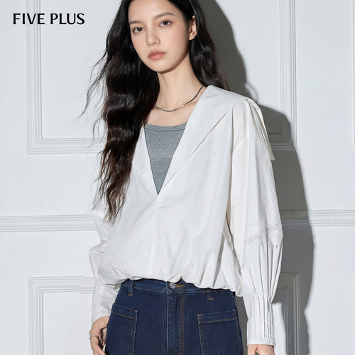 FIVEPLUS休闲假两件衬衫