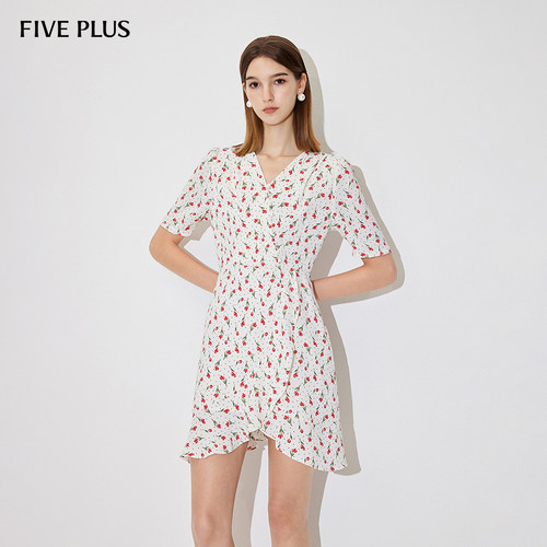 裙子碎花FivePlus连衣裙