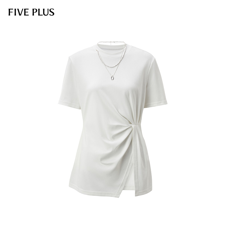 FIVEPLUS圆领宽松T恤