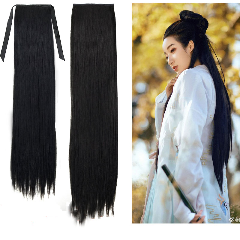 影楼鬓角古代汉服小龙女接发片