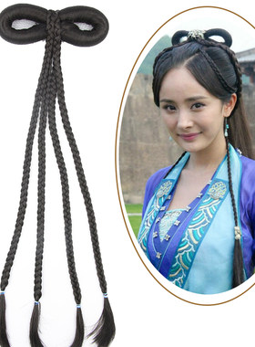 古装假发古剑奇谭风晴雪同款发髻汉服假发包古代演出仙女COS造型