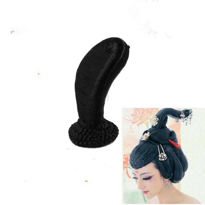 汉服造型仙女飞天发髻古装假发