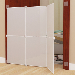 宠物门栏围栏隔离门挡狗栅栏挡板防狗室内拦狗栏杆楼梯口泰迪护栏