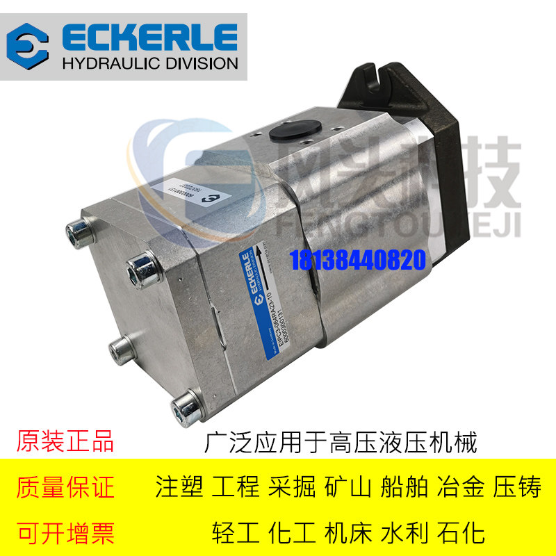 德国ECKERLE艾可勒齿轮泵 EIPC3-064RB23-10注塑机伺服齿轮泵油泵