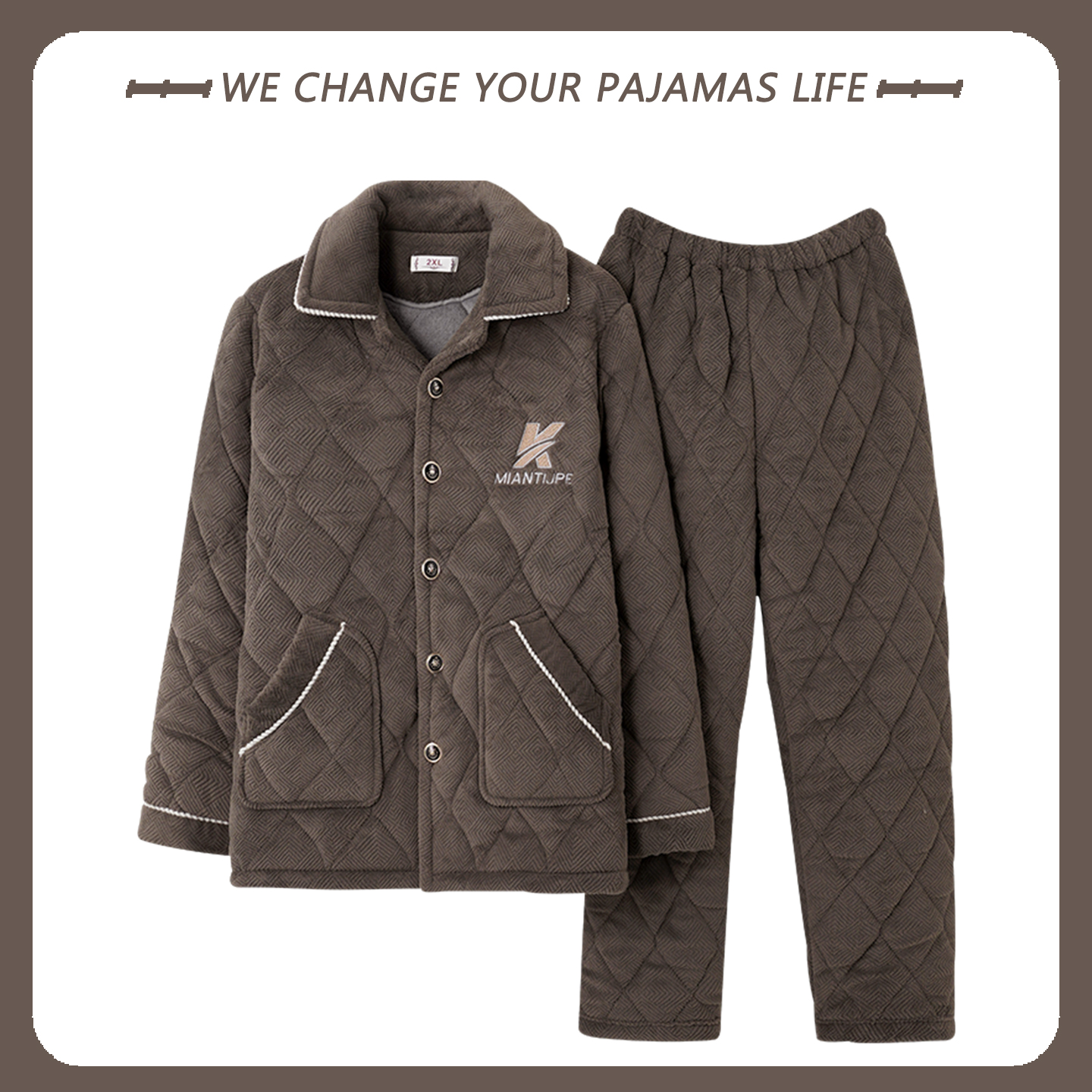 珊瑚绒夹棉面料+不起球不褪色