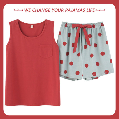 背心套装俞兆林女纯棉