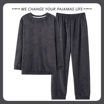 法兰绒俞兆林不起球不褪色男