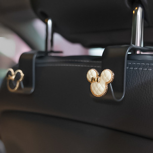 车载挂钩座椅背挂钩汽车上用后座挂钩网红高级车内多功能小车挂钩