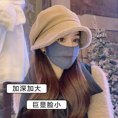 2023休闲出游英伦蓓蕾帽女冬包邮