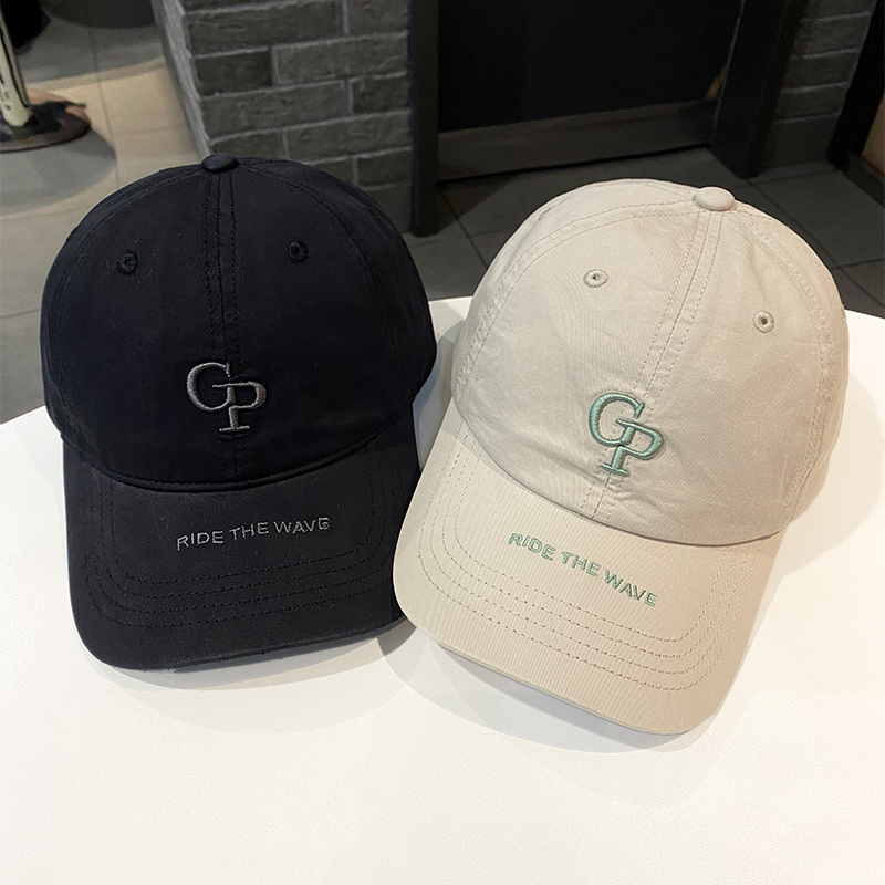 休闲软顶棒球帽简约百搭男女可戴