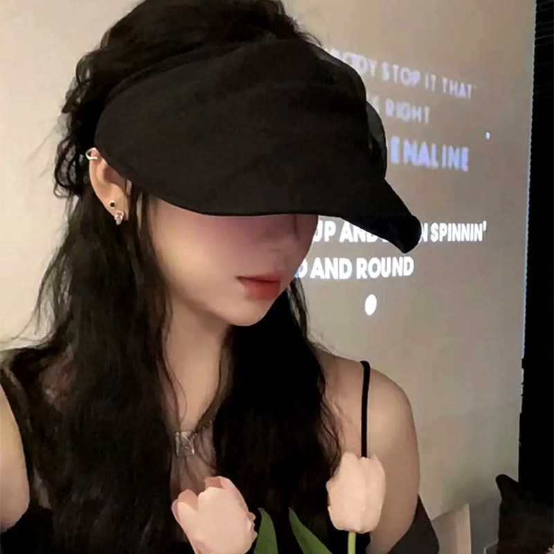 空顶帽出游女夏季可做发箍使用