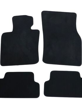 MINI迷你原厂F55F56Cooper原车高档黑色丝绒脚垫地毯套餐 一套4片