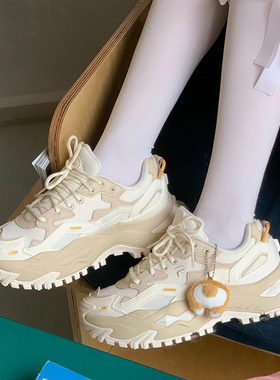 FILA FUSION斐乐赵露思同款硬糖厚底老爹鞋新款女鞋休闲运动鞋