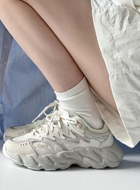 FILA 斐乐女鞋蕨草鞋2老爹鞋2025新款情侣休闲鞋运动鞋男