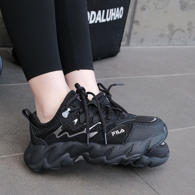 FILA斐乐春季新款厚底鞋子蕨草