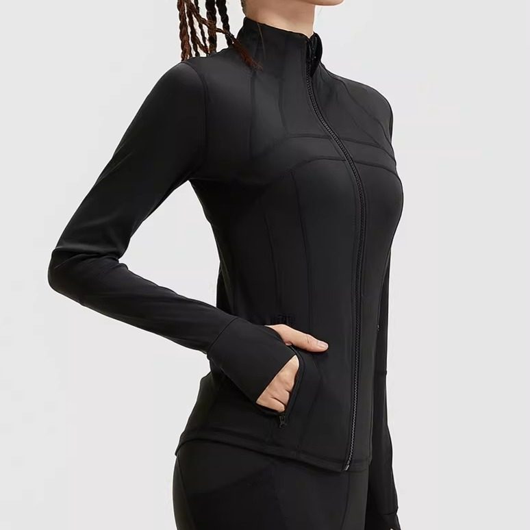 定制蜜桃拼接运动外套女立领透气健身显瘦瑜伽服外套印字logo,运动/瑜伽/健身/球迷用品,瑜伽外套,淘宝优惠券,粉丝福利购,淘宝优惠卷