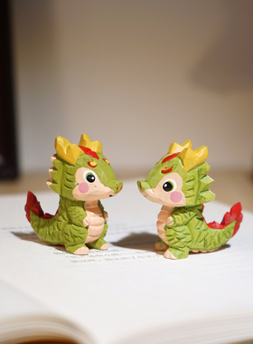 “我是一条小青龙”手工木雕