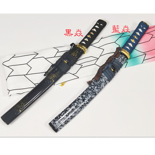 日本武士刀竹刀短刀肋差居合道木刀表演防身剑道道具拔刀剑未开刃
