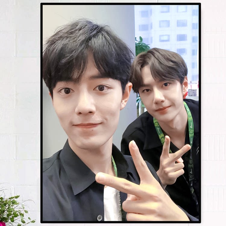 5d钻石画现代人物王一博肖战博君一肖十字绣学生手工小幅满钻礼物