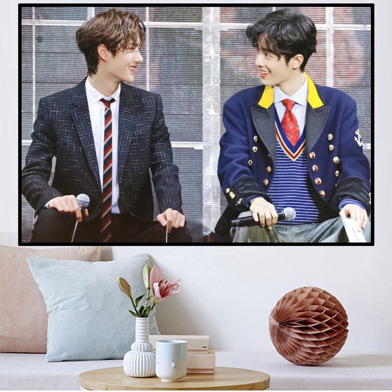 2021新款王一博肖战博君一肖钻石画十字绣儿童卧室客厅diy贴满钻