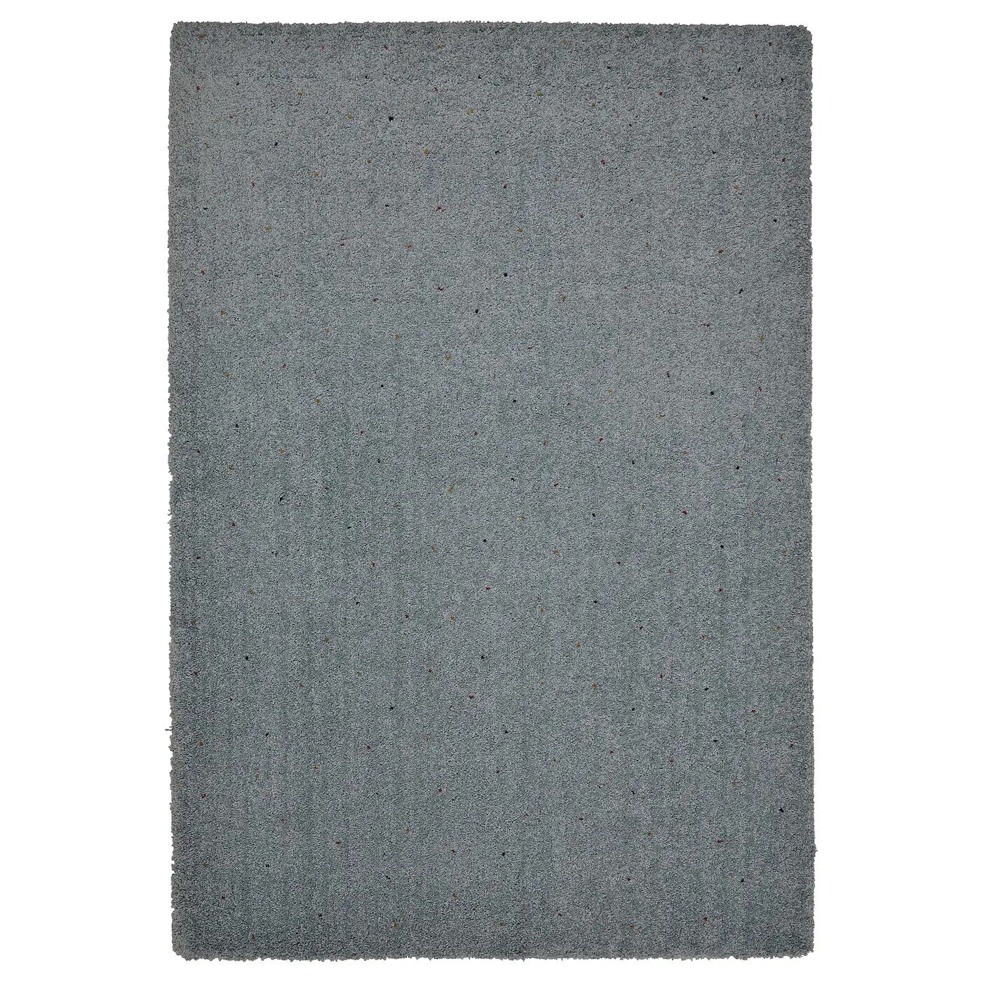 宜家代购斯本特吕 长绒地毯，浅青灰色/带有圆点，160x230 厘米