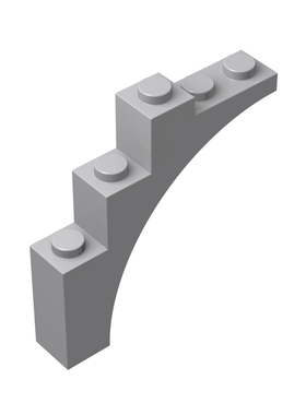 国产MOC积木 兼容 2339 14395 76768 1x5x4 弧形砖 植物树干 5个