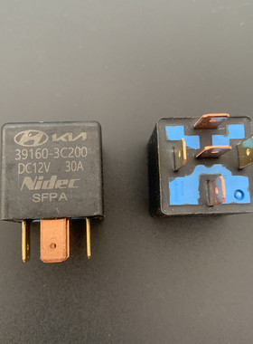 39160-3C200现代起亚iX35 K2 K5瑞纳智跑汽车燃油泵继电器5脚12V