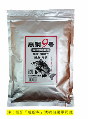 冬承鱼饵九号海钓矶钓乌头黑立