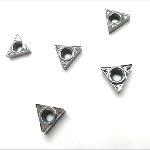 数控刀片三角铝用铜件高光车刀粒TCGT090204/110204内孔合金刀粒