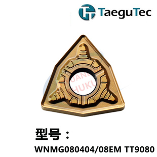 韩国特固克 Taegutec 数控刀片 WNMG080408EM TT9080不锈钢特价