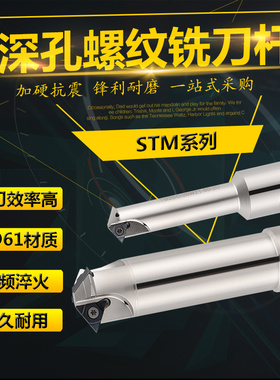 深孔螺纹铣刀杆SMT21/26/31/36加工中心螺纹铣刀杆TM1SC/2SC/3SC
