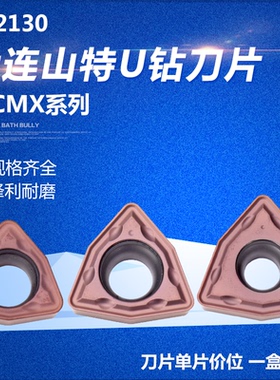 大连山特U钻刀片WCMX系列030208 050308 06T308 080412FN BS2130