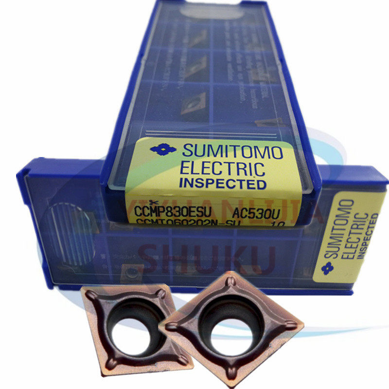 住友镗孔刀片进口刀CCMT060204/08 09T304不锈钢菱形内孔数控刀片