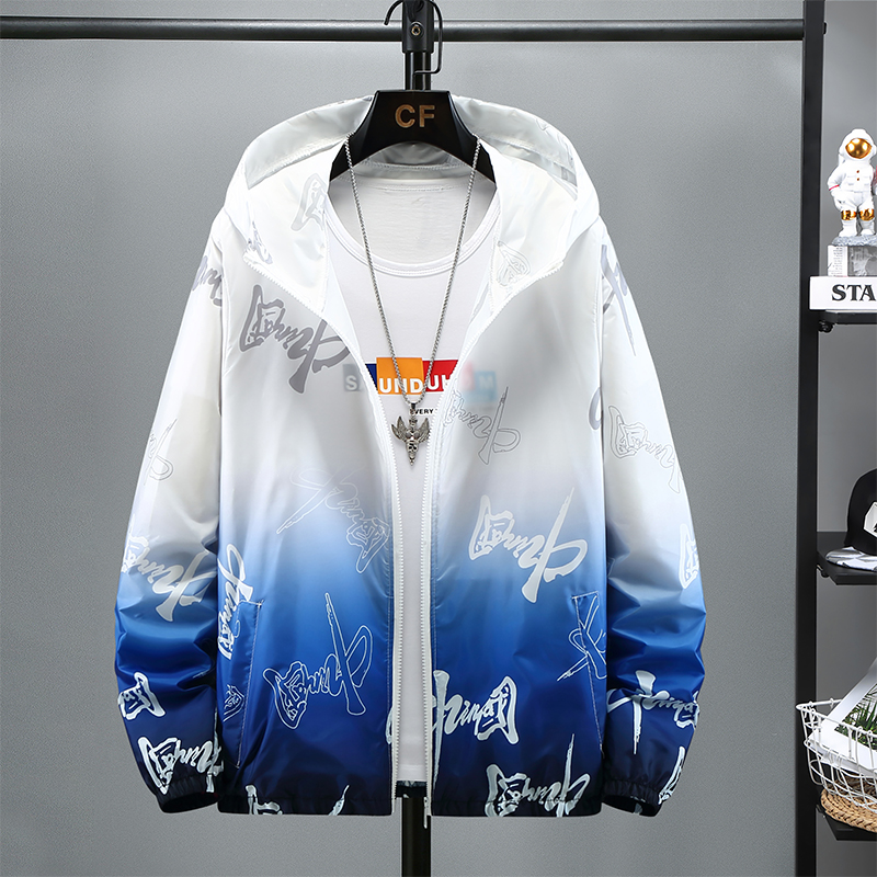 夏季男士防晒衣超薄情侣薄款外套2023新款韩版冰丝透气钓鱼防晒服