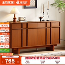 政府补贴全友家居复古储物餐边柜中古风客厅斗柜入户门口玄关鞋 柜