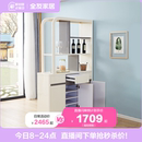 全友家居简约现代门厅柜酒柜玄关柜屏风入户正对门客厅隔断柜家具