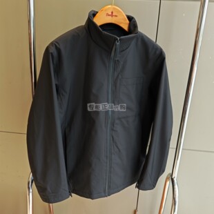 比音勒芬男士立领拉链棉衣保暖休闲外套专柜正品秋冬防风防水