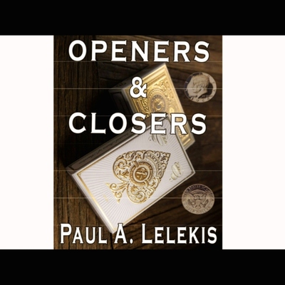 魔术教学 大师近景Openers&Closers 纯干货 视频书籍 讲解 超值版