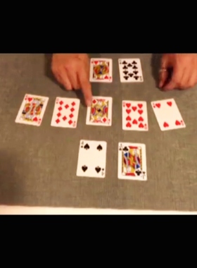 魔术教学 纸牌流程The Bammo Ten Card Deal Video Dossier精品版