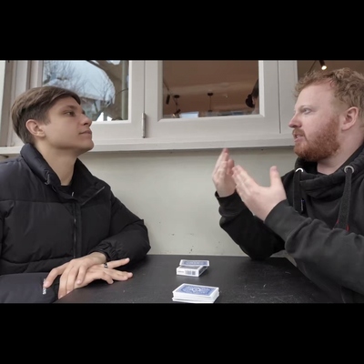 魔术教学 2024纸牌流程Two by Christian Grac纯干货手法超值中文