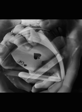 魔术教学 2024纸牌签名转移Signature Transposition byLloyd超值