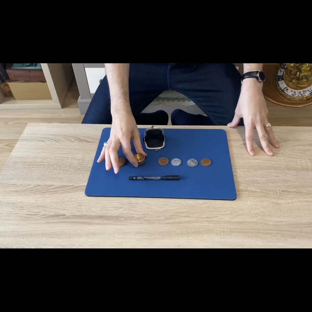 魔术教学 2025中文创意硬币流程The Great Escape 新创意 新手法