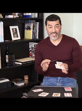 魔术教学 2024桌面纸牌流程Gradational Poker Demonstra中文超值