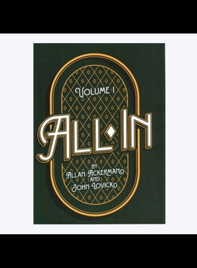 魔术教学 2024大师纸牌All In by Allan Ackerman & John Lovick