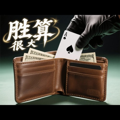 魔术教学 2025Odds O 《胜算很大》钱包魔术细节中文震撼精品讲义 - 封面