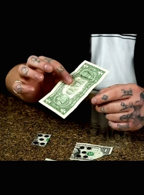 魔术教学 2025撕钞票还原 Revamp by Nicholas Lawrence细致讲解