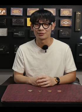 魔术教学 2025Fire csb陈锐古钱币制作表演流程 全新独特效果超值