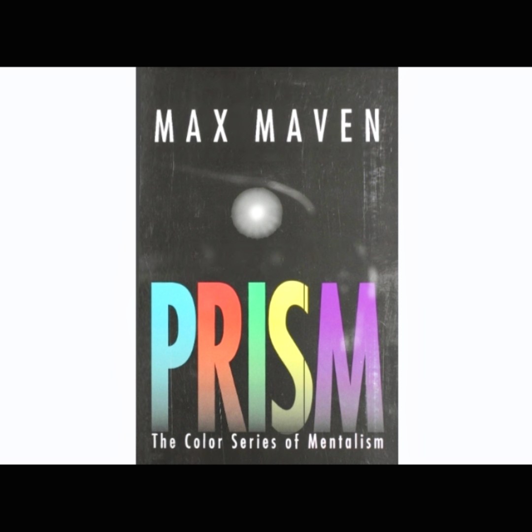 魔术教学 MAX MAVEN重磅稀有讲义 中文 细致 讲义  透彻  超值版
