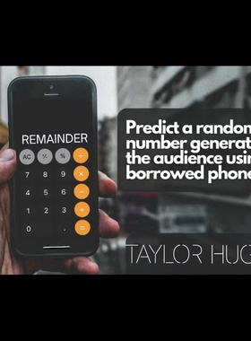 魔术教学 2025手机心灵技Remainder A Method for Magicians中文